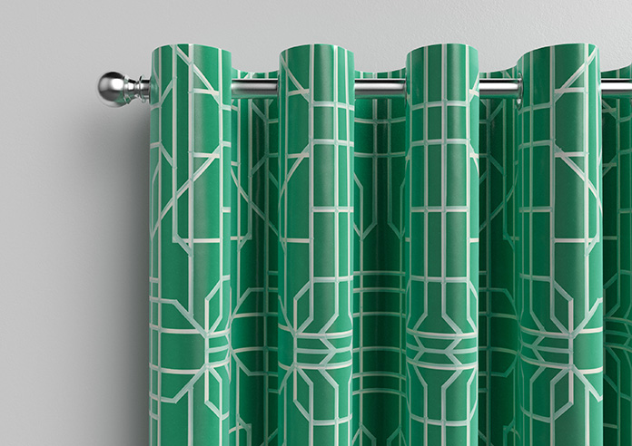 Bamboo Brights, Jade - Made To Measure Curtains - Image 12